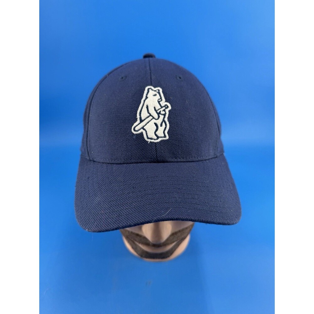 Chicago Cubs Hat Fitted 7 New Era 59Fifty Blue MLB Cooperstown Wool Men